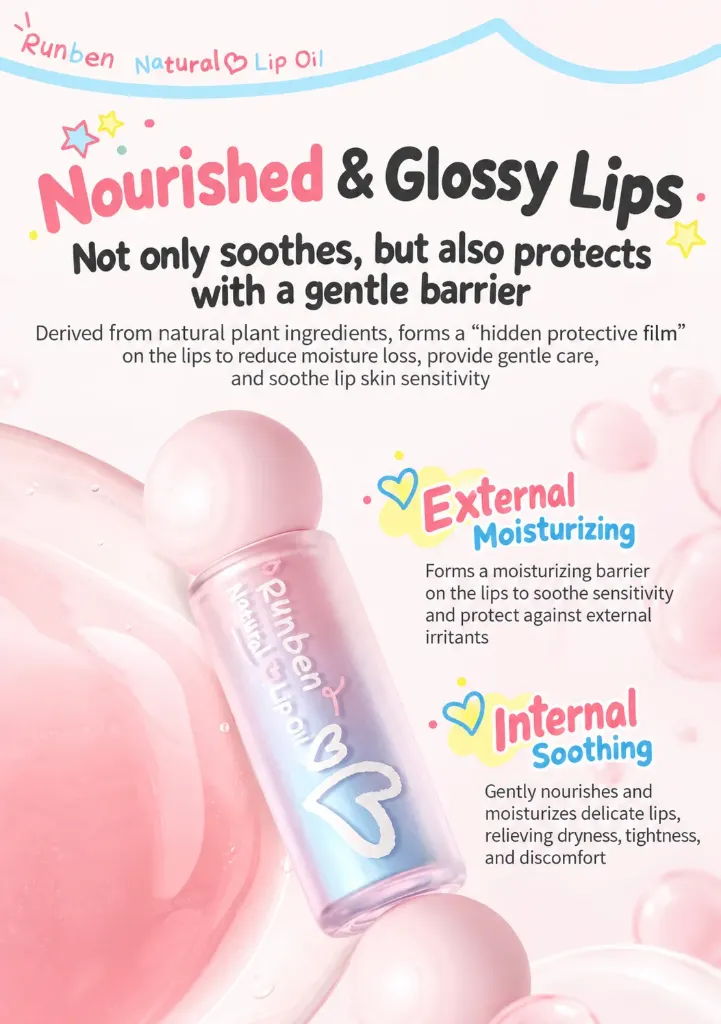 RUNBEN Children's Lip Oil (3g)